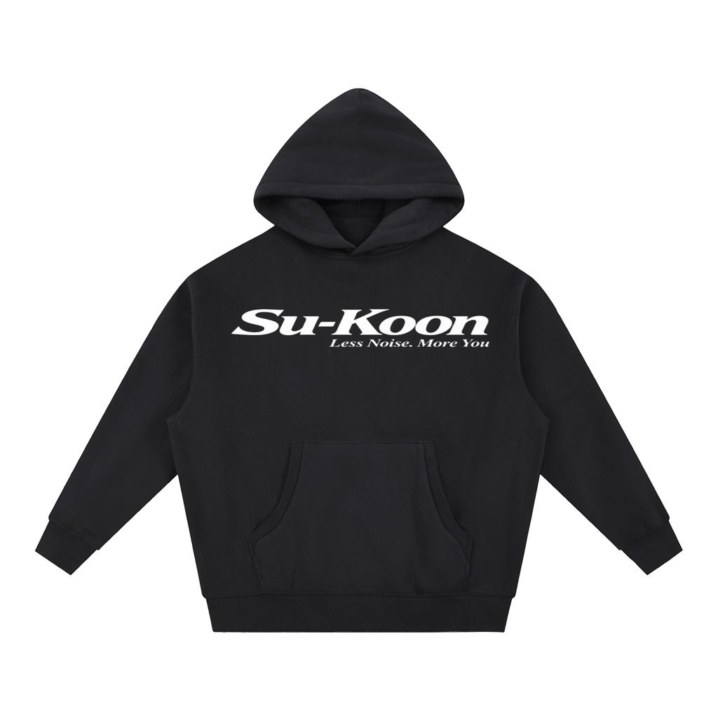 Su-Koon Oversized Boxy Fit Fleece Hoodie