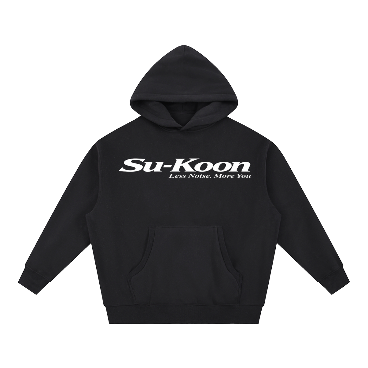 Su-Koon Oversized Boxy Fit Fleece Hoodie