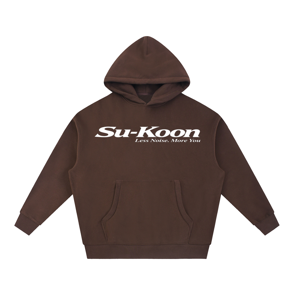 Su-Koon Oversized Boxy Fit Fleece Hoodie