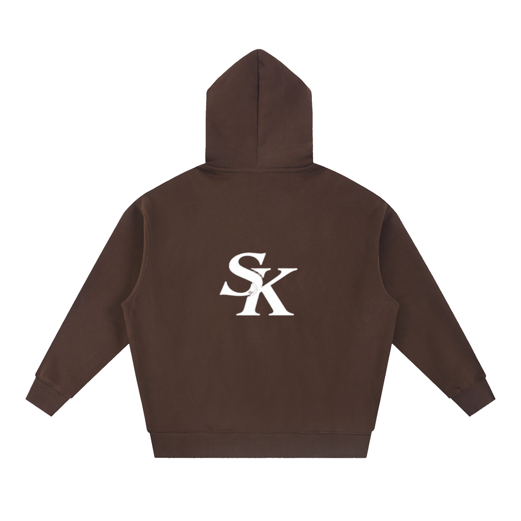 Su-Koon Oversized Boxy Fit Fleece Hoodie
