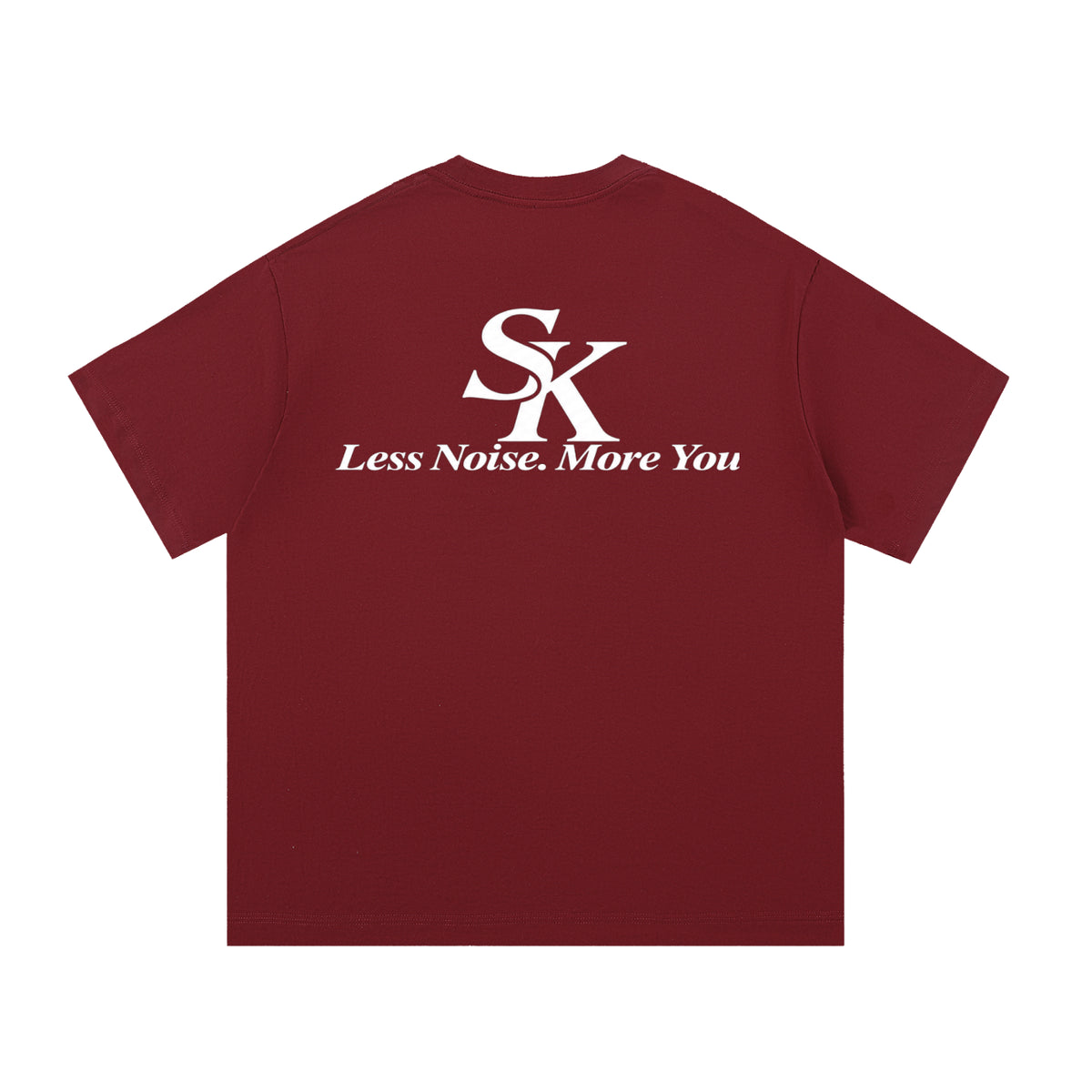 Su-Koonl  Pure White Badge Cotton T-Shirt