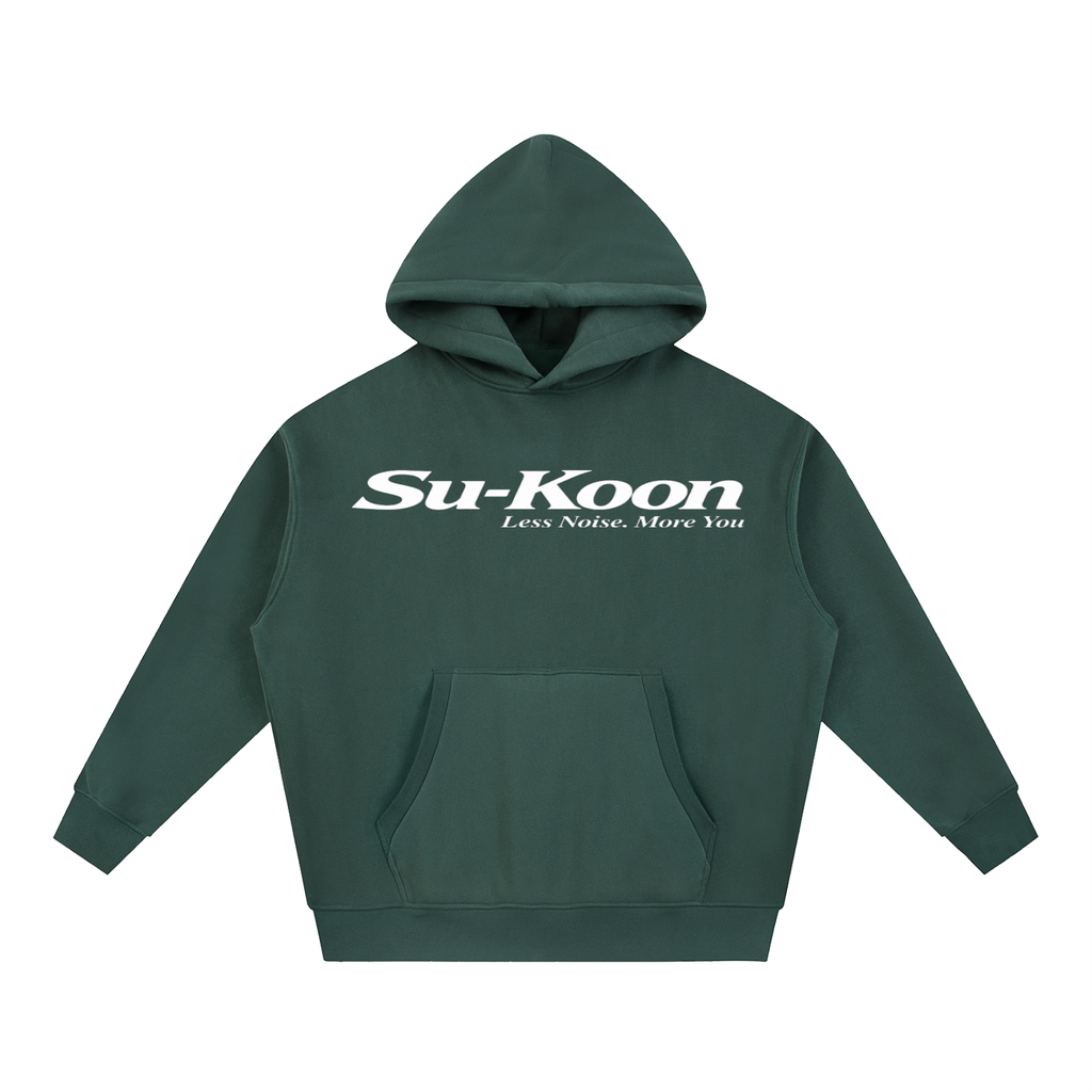 Su-Koon Oversized Boxy Fit Fleece Hoodie