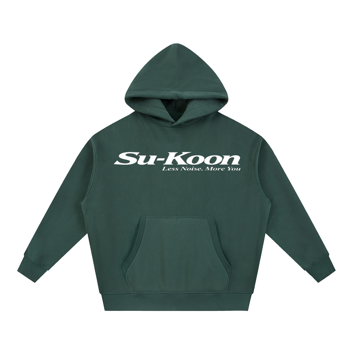 Su-Koon Oversized Boxy Fit Fleece Hoodie