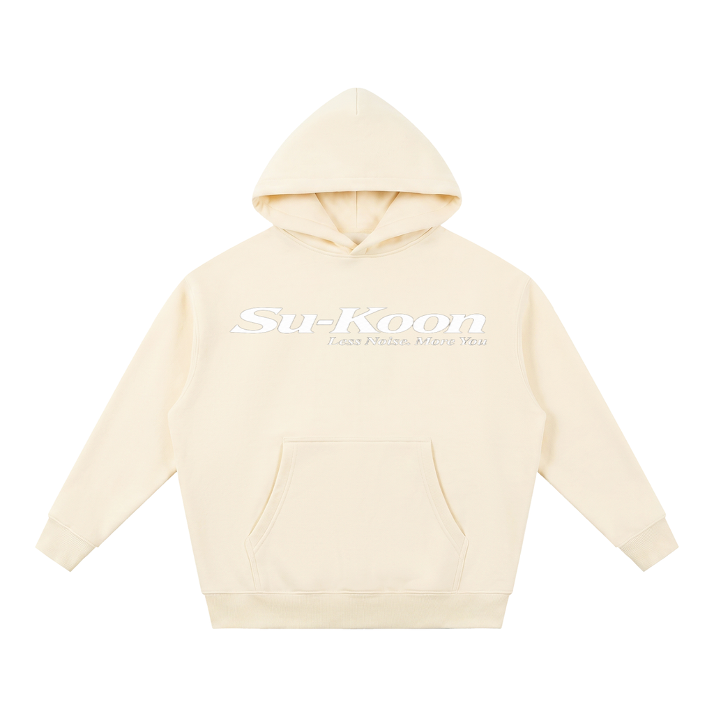 Su-Koon Oversized Boxy Fit Fleece Hoodie