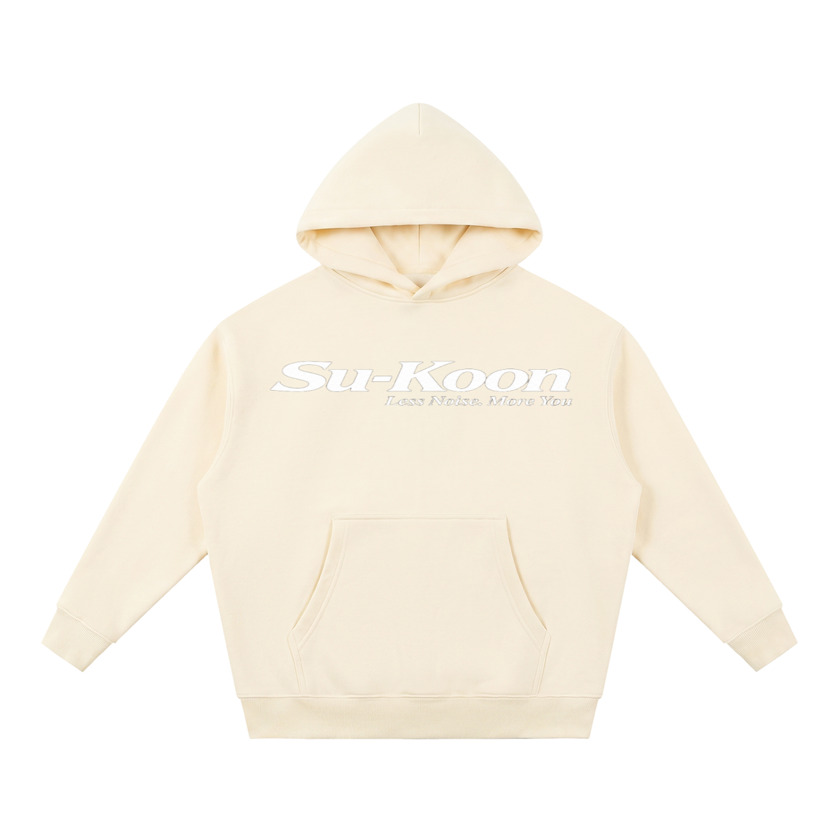 Su-Koon Oversized Boxy Fit Fleece Hoodie