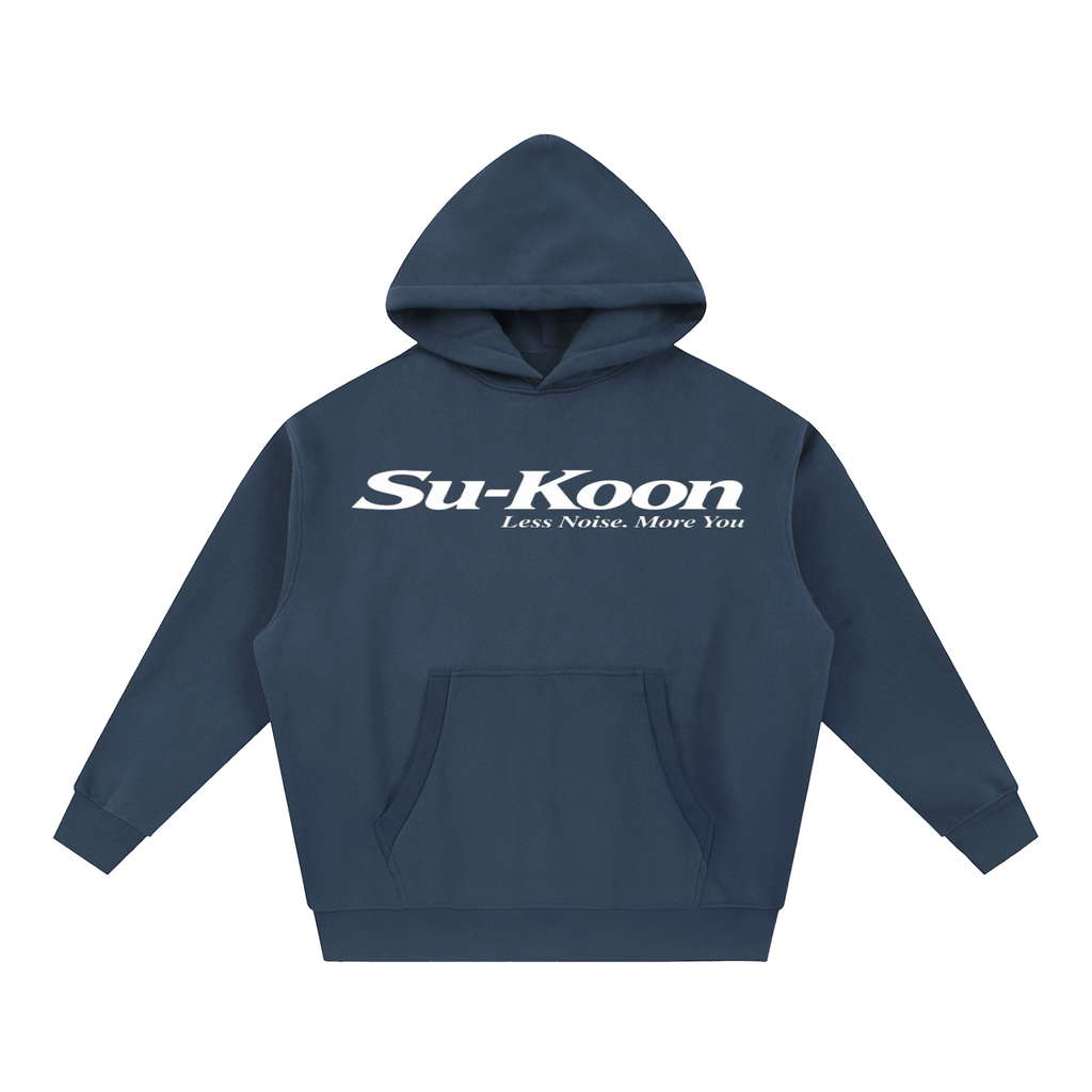 Su-Koon Oversized Boxy Fit Fleece Hoodie